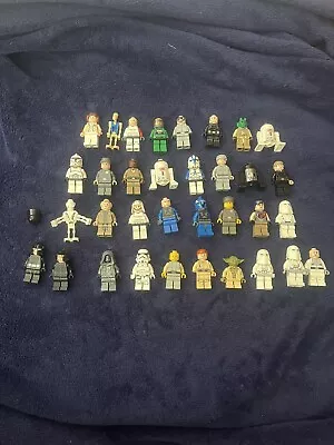 Buy LEGO Star Wars Minifigures Bundle X34 • 88£