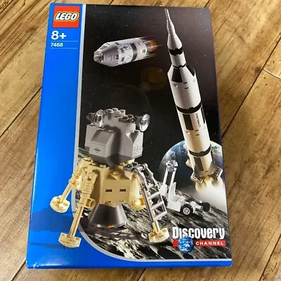 Buy LEGO Discovery Saturn V Moon Mission 7468 In 2003 New Retired • 145.13£