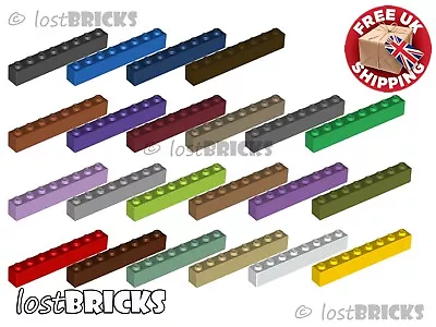 Buy LEGO - Part 3008 - Pack Of 5 X NEW LEGO Bricks 1x8 + SELECT COLOUR +FREE POSTAGE • 1.49£