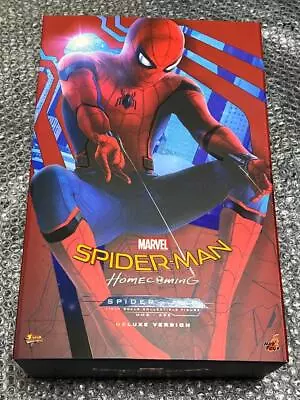 Buy Hot Toys Movie Masterpiece Homecoming Spiderman Dx Version • 461.83£