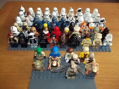Buy Lego Star Wars Mini Figures X 70   Bundle Job Lot • 87£