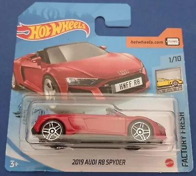 Buy Hot Wheels 2020 2019 Aud1 R8 Spyder, Red, Short Card . • 3.99£