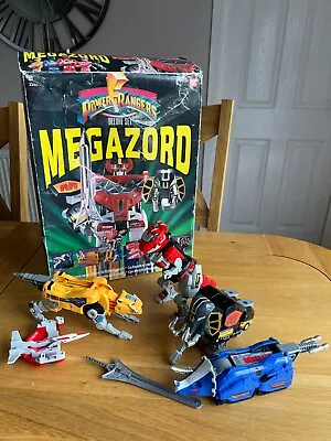 Buy Power Rangers Mighty Morphin DX Megazord Bandai 1993 With Outer Box • 59.99£