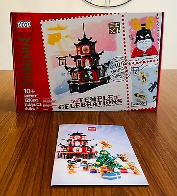 Buy LEGO NINJAGO: The Temple Of Celebrations 4002021 Sealed With Employee Letter • 220£
