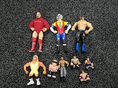 Buy WWE WWF Action  Figure Bundle Hasbro Mattel Jakks Brawler  4 • 20£