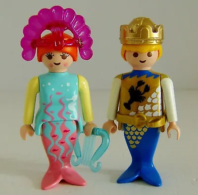 Buy Playmobil Mermaid Sea King And Queen Figures • 9.99£