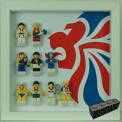 Buy Display Case Frame To Display Lego Olympic Minifigures 8909 • 18.50£