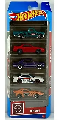 Buy Hot Wheels Nissan 5 Pack. New Collectable Toy Model Cars.  • 9.99£