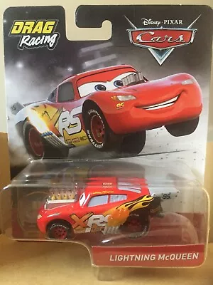 Buy Disney Pixar Cars XRS Drag Racing Lightning Mcqueen Mattel 1.55 Scale BNIB • 8.99£