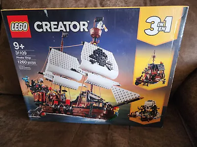Buy LEGO 31109 Creator Pirate Ship 3 In 1 Building Set 1260 PCS New Sealed Boat • 85£