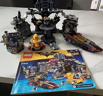 Buy Lego 70909 The Lego Batman Movie Batcave Break-In With All Minifigures • 40£