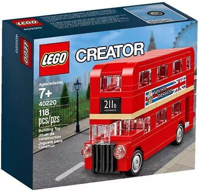 Buy Lego Creator 40220 - London Bus - Double Decker - Brand New Sealed Retired BNIB • 15.95£