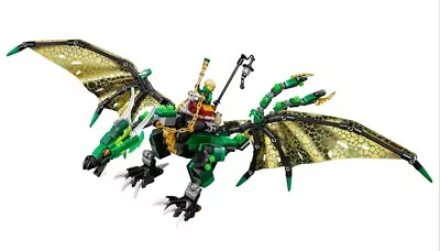 Buy LEGO 70593 Ninjago The Green NRG Dragon Building Set - Multi-Coloured • 20£