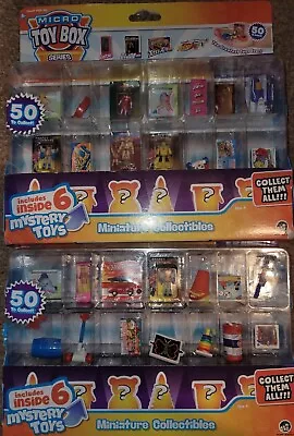 Buy Micro Toy Box Series 1 Huge Bundle 40 He Man Hot Wheels Pony Barbie Mystery Toys • 39.99£