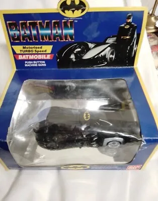 Buy Batman Vintage 1989 Turbo Speed Batmobile By BANDAI Collectible BNIB • 14.99£