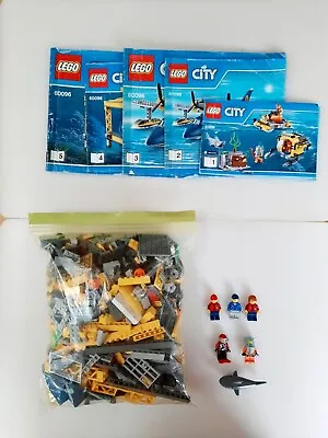 Buy Lego City Set 60096 Deep Sea Operation Base Complete With Figures & Instructions • 40£
