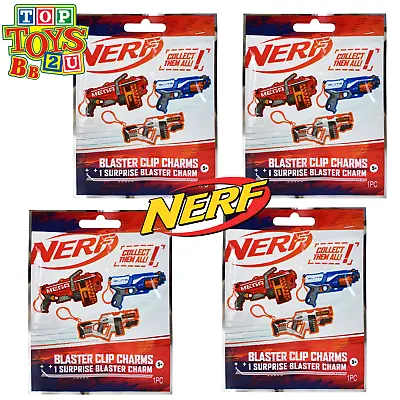 Buy Nerf - Blind Bag Party Favour Sets - Blaster Clip Keychain/Charms - Pack Of 4 • 11.95£