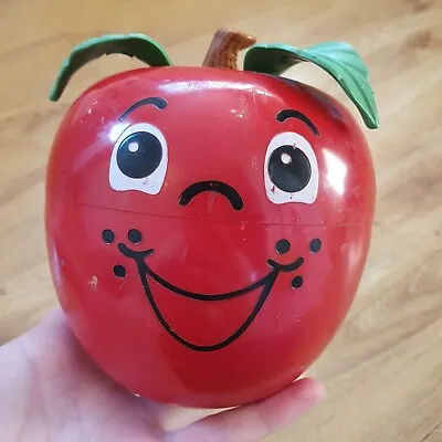 Buy Fisher Price 1980s Happy Apple Chime Musical Toy Vintage Retro Red  • 13.99£