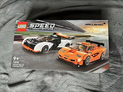 Buy LEGO SPEED CHAMPIONS: McLaren Solus GT & McLaren F1 LM (76918) • 10.50£
