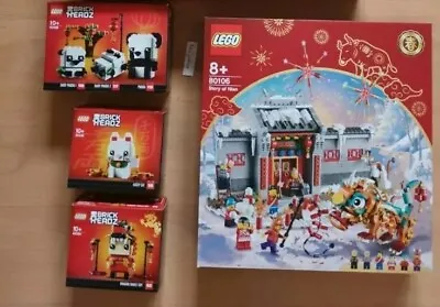 Buy Lego Chinese New Year 80106 40466 40354 40436 Nian Lucky Cat Dragon BrickHeadz#  • 135£