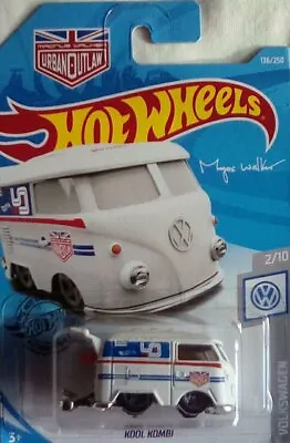 Buy Rare Mattel Hot Wheels Vw T1 Kool Kombi Split Van 1:75 New Sealed Blister Pack • 12.95£