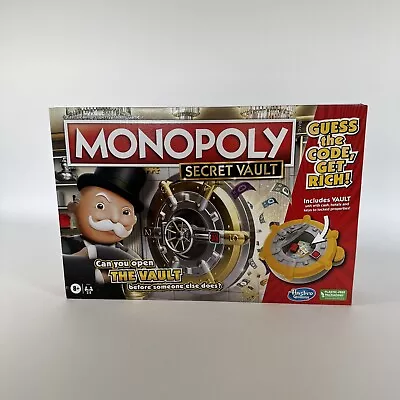 Buy Monopoly Secret Vault By Hasbro • 15.95£
