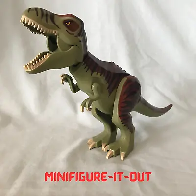 Buy Genuine Lego T Rex From Set 5887 - TREX03 Retired Set Dino Defense HQ Dinosaur • 29.95£