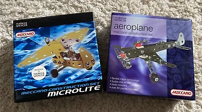 Buy M&S Meccano Aeroplane & Micro Lite Construction Kit, New, LOOK!!!!!!!! • 15.99£