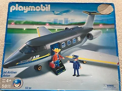 Buy Playmobil 5811 Plane Air International Private Jet With Original Box Complete • 24.99£