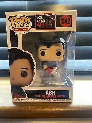 Buy Funko Pop! Movies The Evil Dead 40th Anniversary Ash With Chainsaw #1142 • 8£