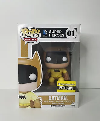 Buy Batman #01 EE Exclusives Yellow Funko POP! • 14.95£