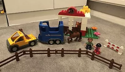 Buy Lego Duplo 5648 Horse Stables With Horsebox 99% Complete Set See Desc • 15.99£