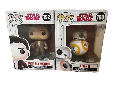 Buy Funko Pop! Star Wars Bundle- Poe Dameron And BB8 • 12£