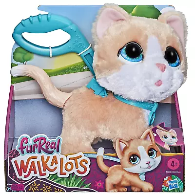 Buy FurReal Friends Walkalots Big Wags Interactive Kitty Toy, Ages 4 And Up • 19.54£