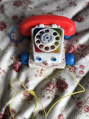 Buy Vintage Retro Fisher Price Chatter Telephone Classic Childrens Toy • 9.99£