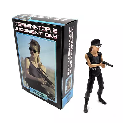 Buy NECA Sarah Terminator Figure 2 Judgment Day T-800 Sarah Connor Action Figure • 31.99£