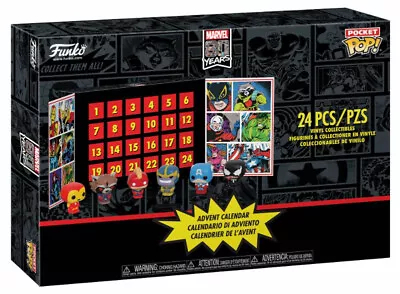 Buy 2019 Funko Marvel Super Heroes Advent Calendar - Pocket POP! • 58.14£