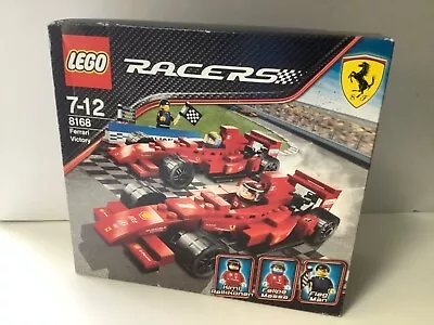 Buy Lego 8168 Racers: Ferrari Victory F-1 Räikkönen / Massa In Box And Instructions • 54.98£