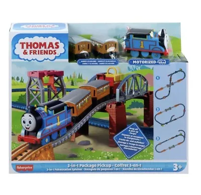 Buy Fisher-Price Thomas  Friends 3-in-1 Package Pickup Train Set • 39.99£