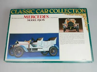 Buy Bandai 1/16 Mercedes Model 1906 Classic Car Kit 0504273 1985 Kit Box 125445 • 72.20£