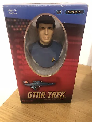 Buy Star Trek Spock Leonard Nimoy Resin Bust 18cm 3221 Sideshow Collectibles New • 140£