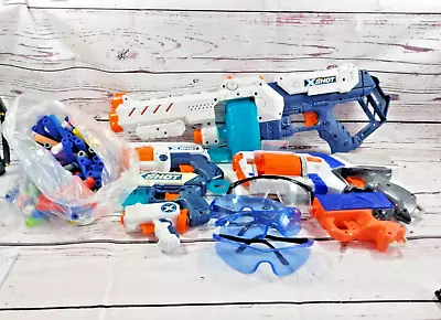 Buy Nerf Gun Bundle XSHOT / STRONGARM /  143 Bullets And 4 Pairs Of Goggles • 39.99£