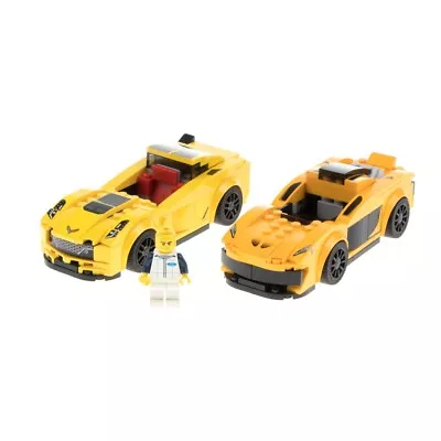 Buy 1x LEGO Set Speed Champions Chevrolet 75870 McLaren P1 75909 Yellow Incomplete • 44.61£