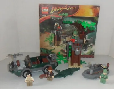 Buy LEGO Indiana Jones KOTCS 7625 River Chase - Missing Some Stickers No Box • 37£