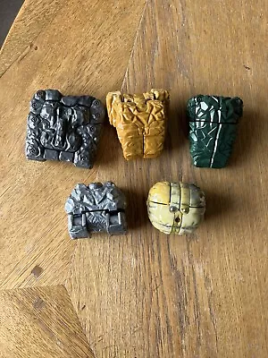 Buy ROCK LORDS VINTAGE TOYS BANDAI 80S ACTION FIGURES X 5 • 49.99£