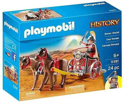 Buy Playmobil Roman Chariot Kids Historic Fantasy Playset 5391 • 15.99£
