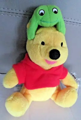 Buy Winnie The Pooh Soft Toy. Froggy Friend Pooh. Fisher Price. • 3£