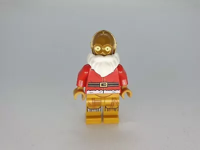 Buy LEGO Star Wars Christmas C-3PO Sw0680 75097 Christmas Santa Minifigure • 8.19£