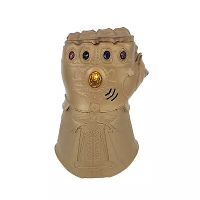 Buy Marvel Avengers Thanos Infinity Gauntlet Glove With Light & Sounds - Hasbro 2017 • 5.99£