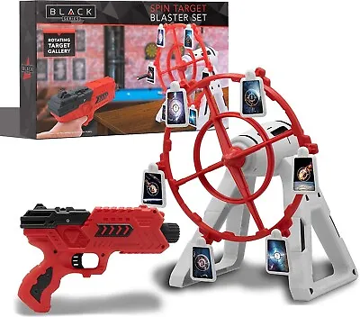Buy Black Series Spin Target Blaster Set Rotating Stand  Desktop Arcade Game NIB • 19.31£